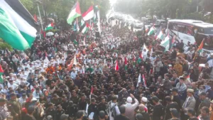 Konvoi Simpatik Palestina Libatkan Ribuan Umat Islam Solo Raya 3