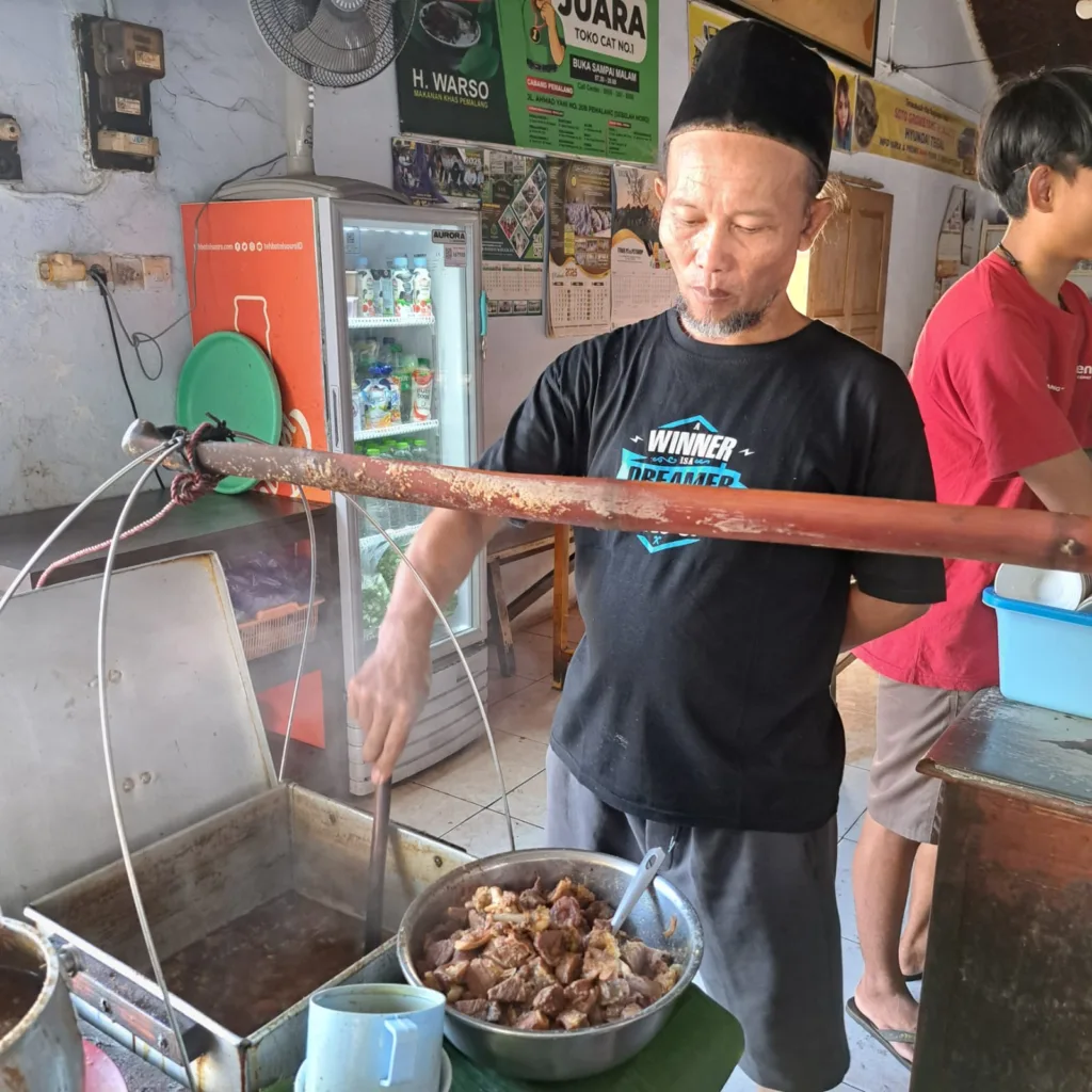 Nasi Grombyang Haji Warso, Legenda Kuliner di Pemalang 5 nasi grombyang h warso-(megapolitan)