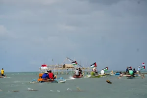 Nelayan Togeo Konvoi Perahu Bela Palestina IPC, Dilepas Tamsil Linrung 4